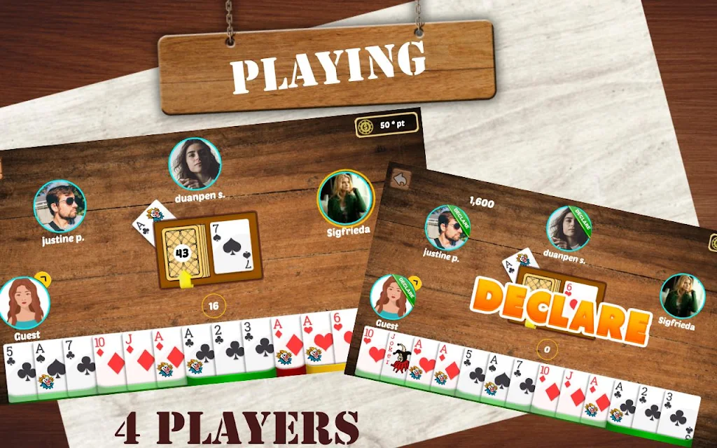 Indian Rummy: Play Original Circle Free Card Game Screenshot 3
