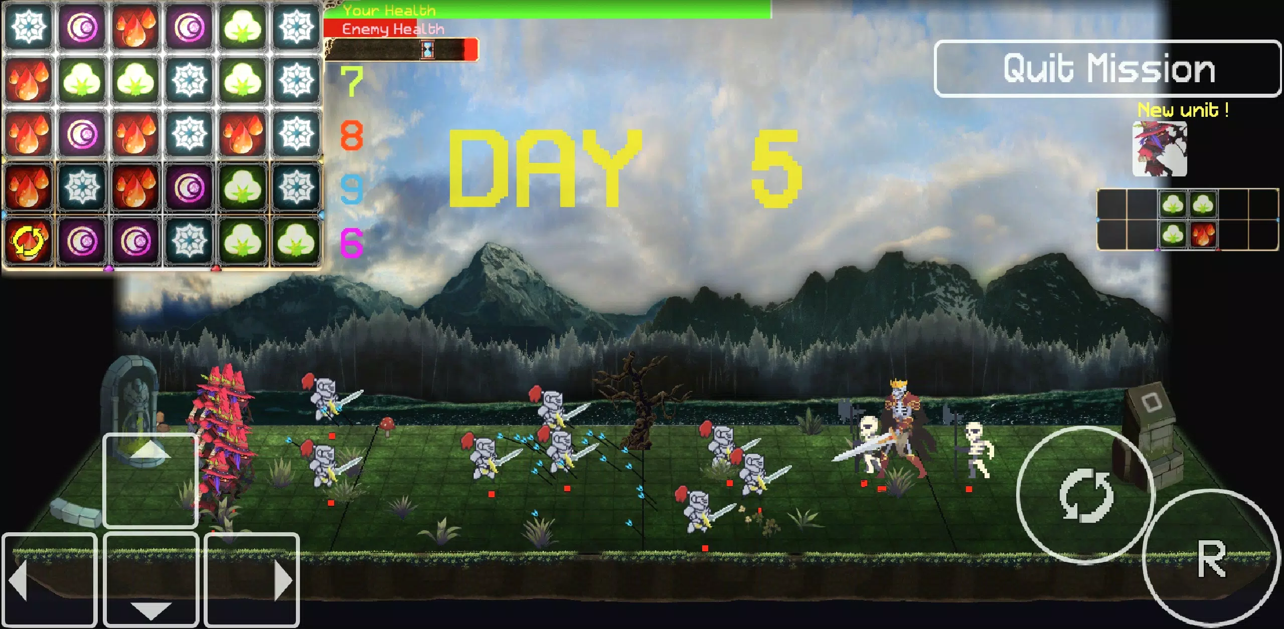Heroes - Match Puzzle Monsters ảnh chụp màn hình 1