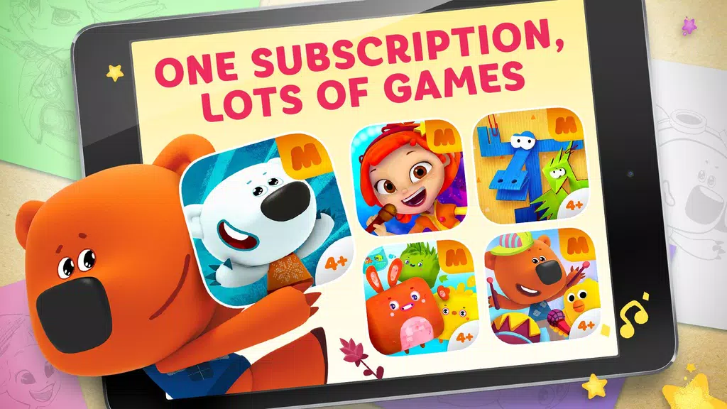 ภาพหน้าจอ Be-be-bears - Creative world 1