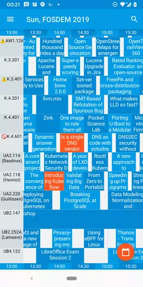 Giggity (schedule viewer) Zrzut ekranu 1