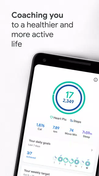 Google Fit：活動追蹤功能屏幕截圖1