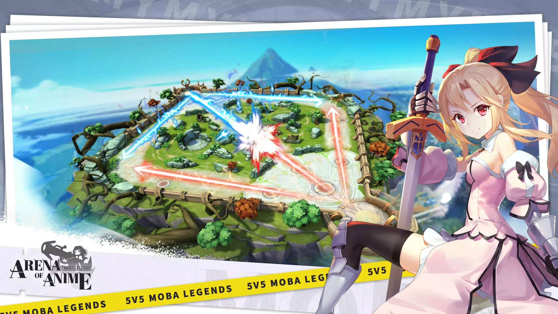 ภาพหน้าจอ Arena of Anime: MOBA Legends 3