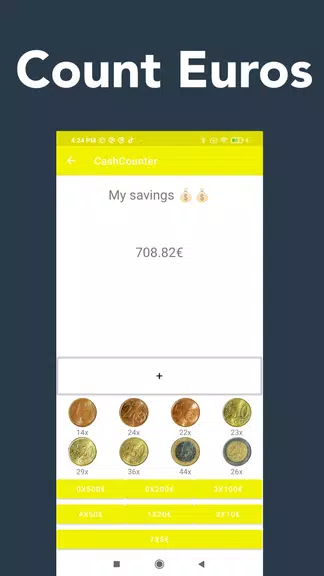 CashCounter: The euro counter Screenshot 2