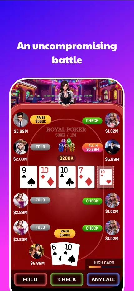 Royal Poker zrzut ekranu 4