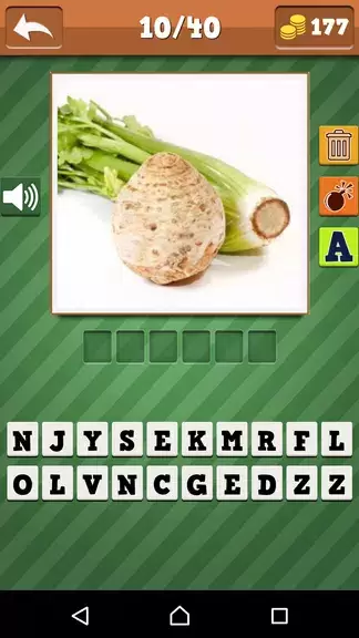 Vegetables Quiz 스크린 샷 4