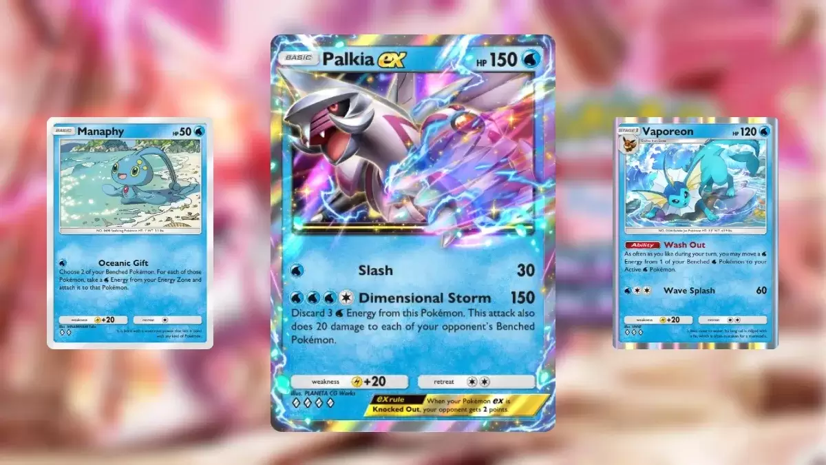 PokémonTCGPalkia ex Deck主導