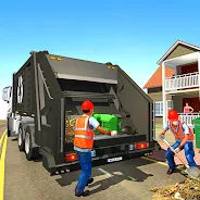 ภาพหน้าจอ Real Garbage Truck Simulator 2