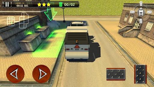 Garbage Truck Simulator 3D Racing Games 2017 স্ক্রিনশট 3