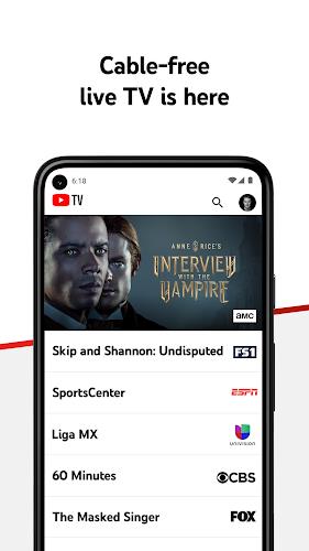 YouTube TV: Live TV & more Capture d’écran1