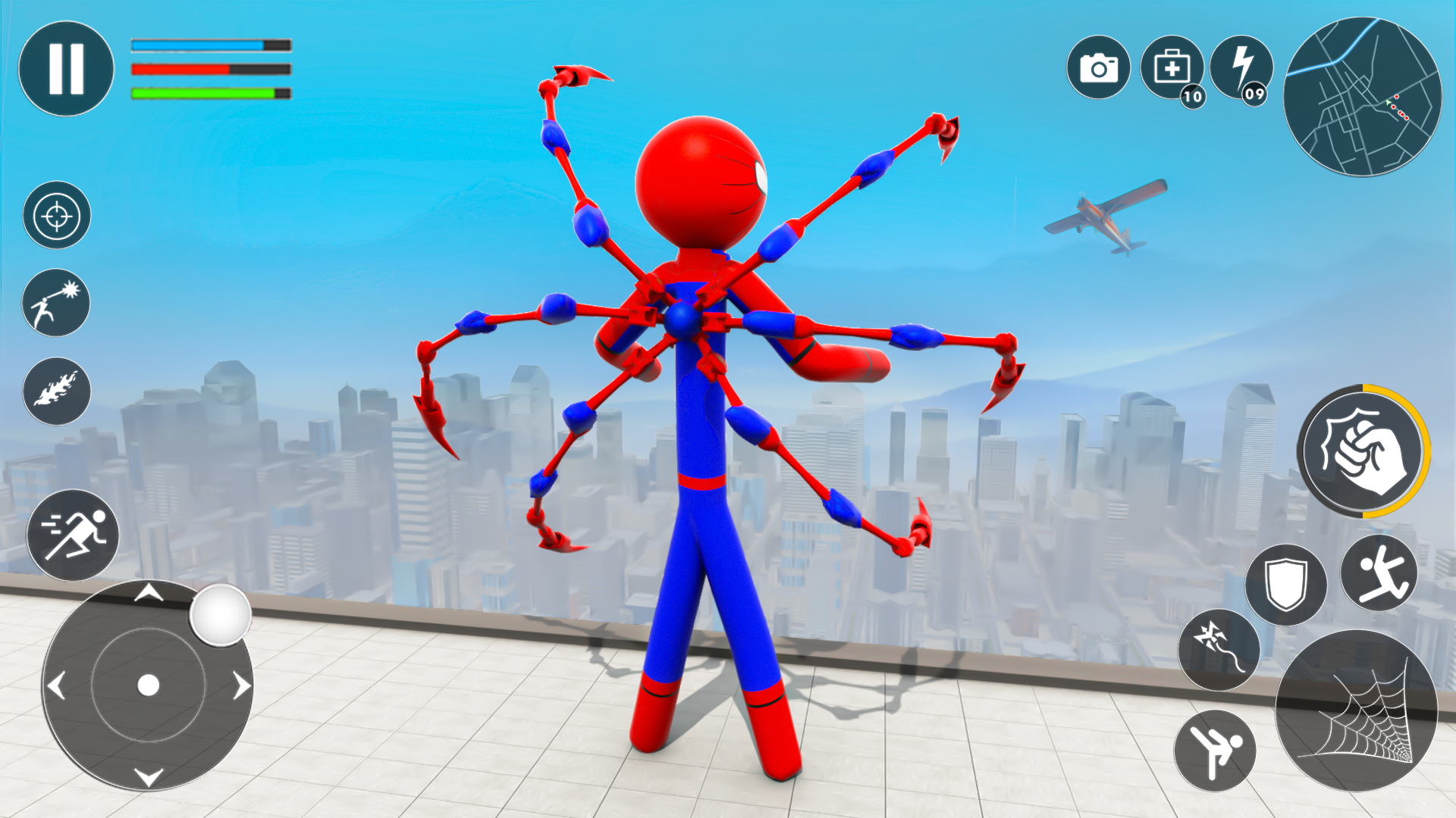 Spider Hero Man Game-Superhero 스크린 샷 1