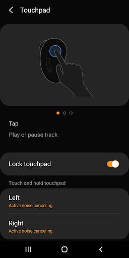 ภาพหน้าจอ Galaxy Buds Live Manager 4