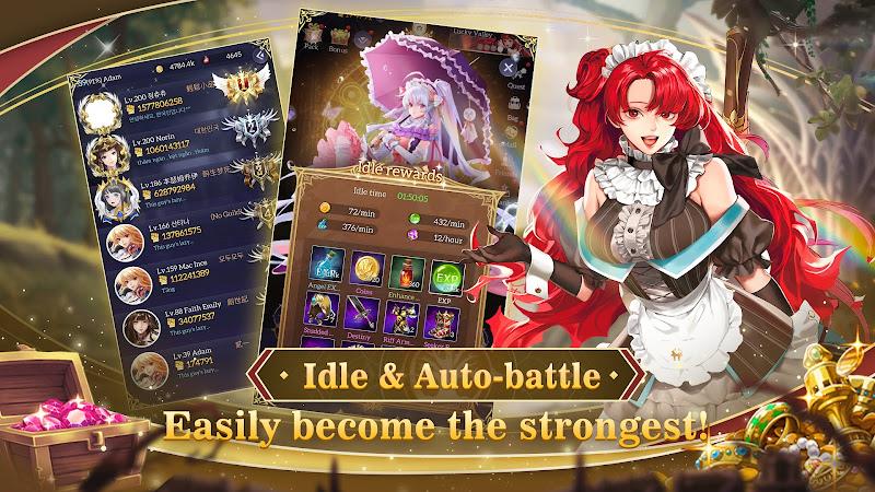 Idle Angels: Anime Gacha RPG ekran görüntüsü 3