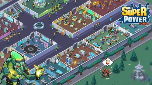 Idle Superpower School screenshot 3