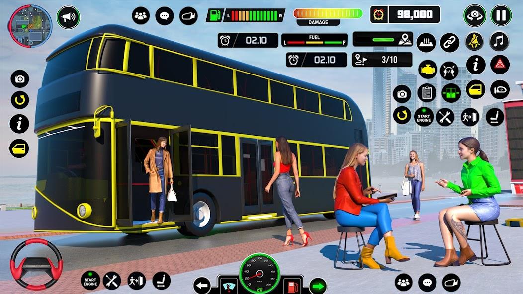 Coach Bus Simulator Games Mod Captura de tela 1