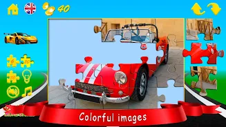 Puzzles cars экрана 4