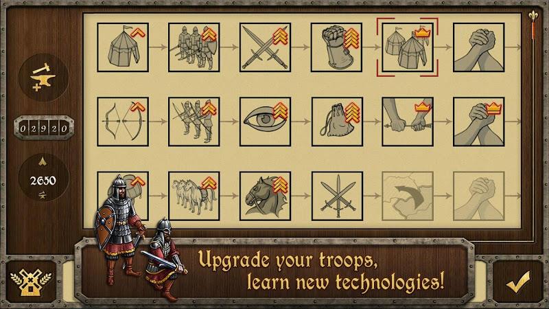 ภาพหน้าจอ S&T: Medieval Wars 4