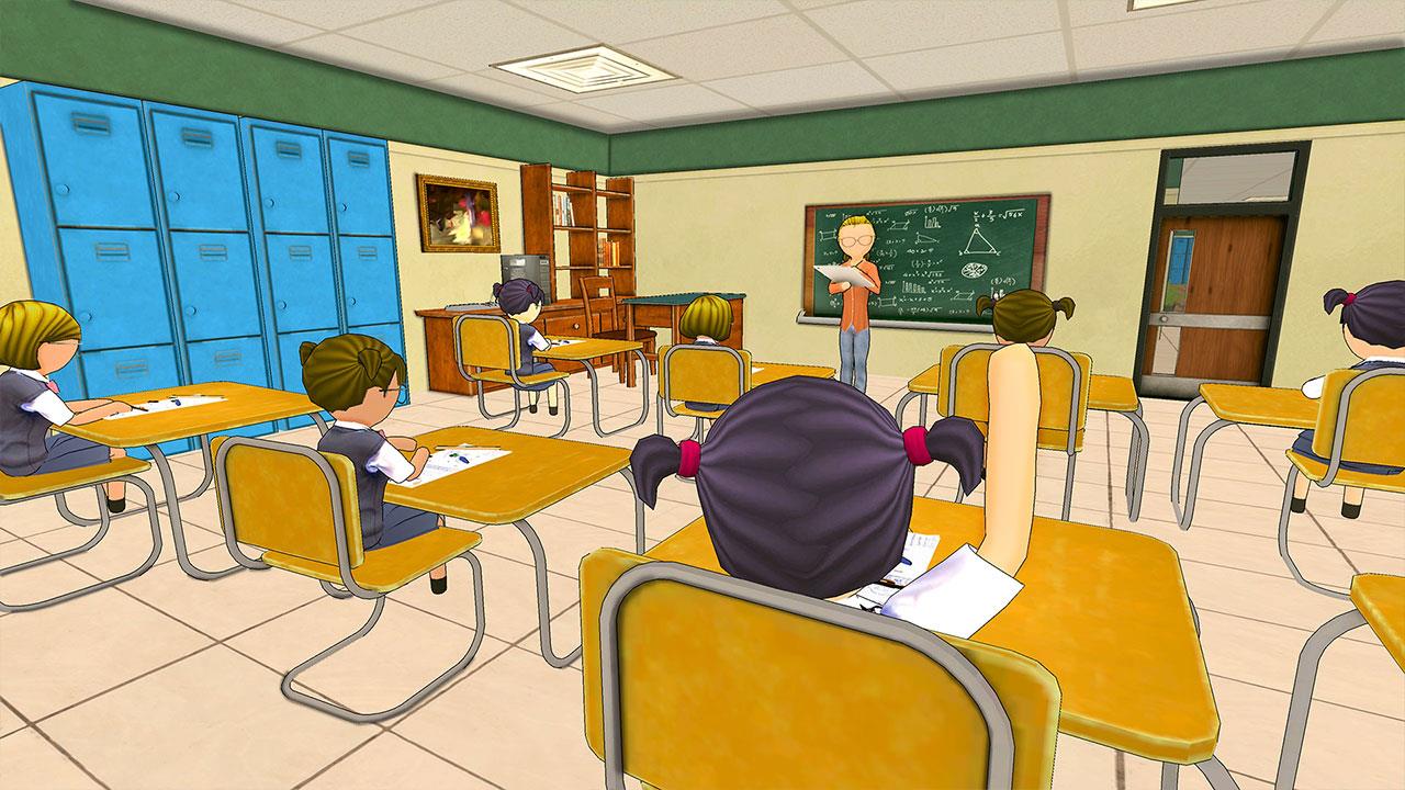 Stickman High School Girl Game zrzut ekranu 4