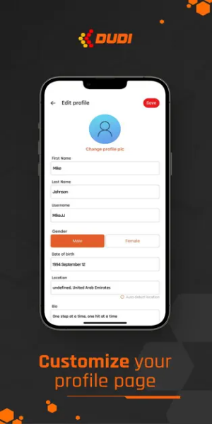 DUDI Sports Communities Screenshot 1
