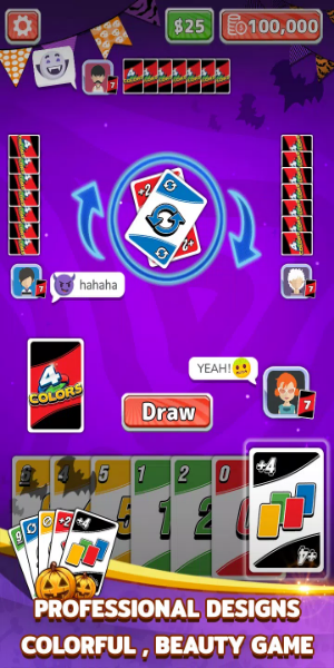 4 Colors Card Gameスクリーンショット2