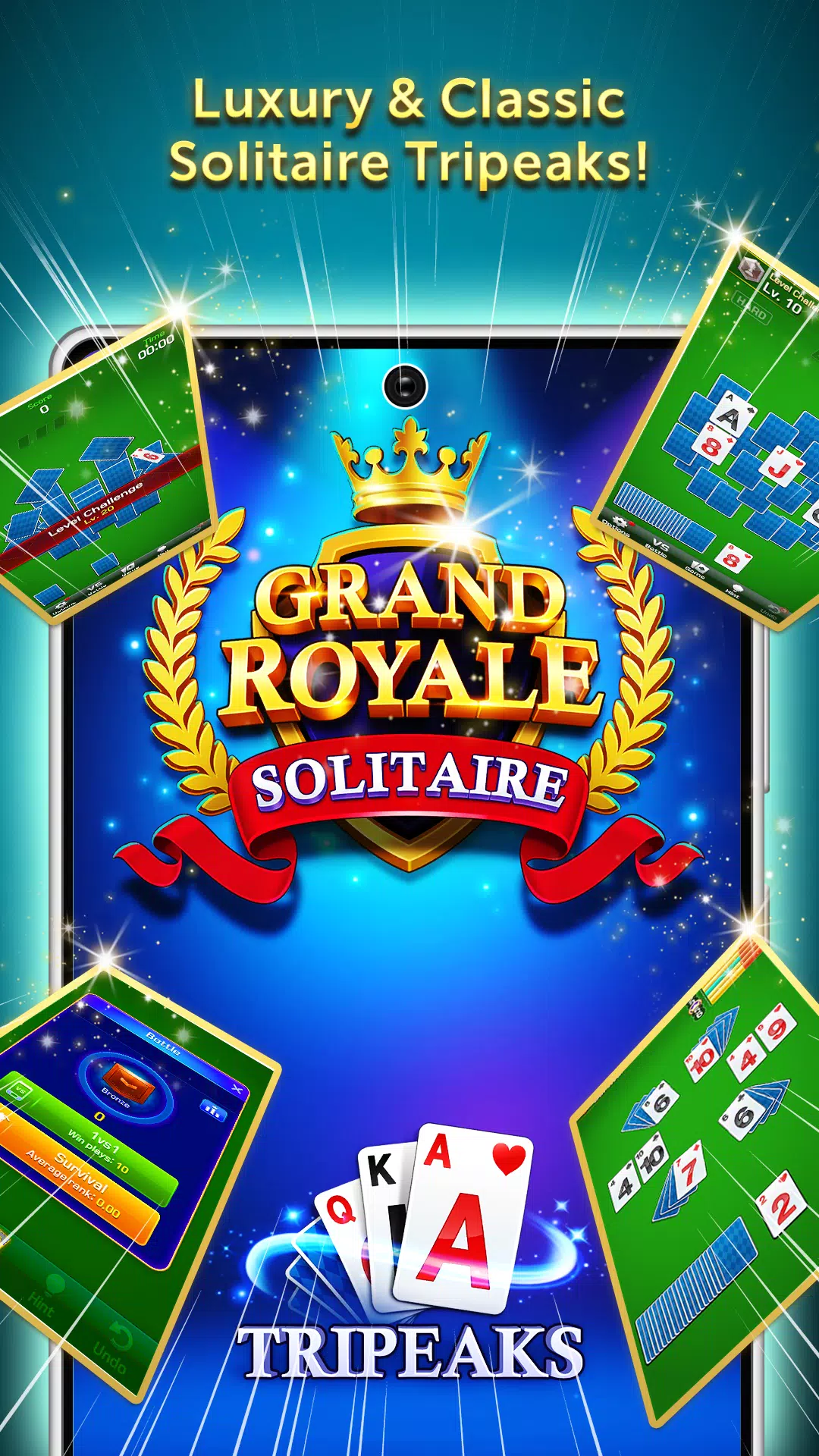 Tripeaks : Grand Solitaireスクリーンショット1