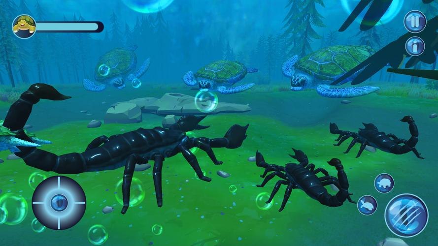 Ocean turtle tortoise Sea Game屏幕截圖3