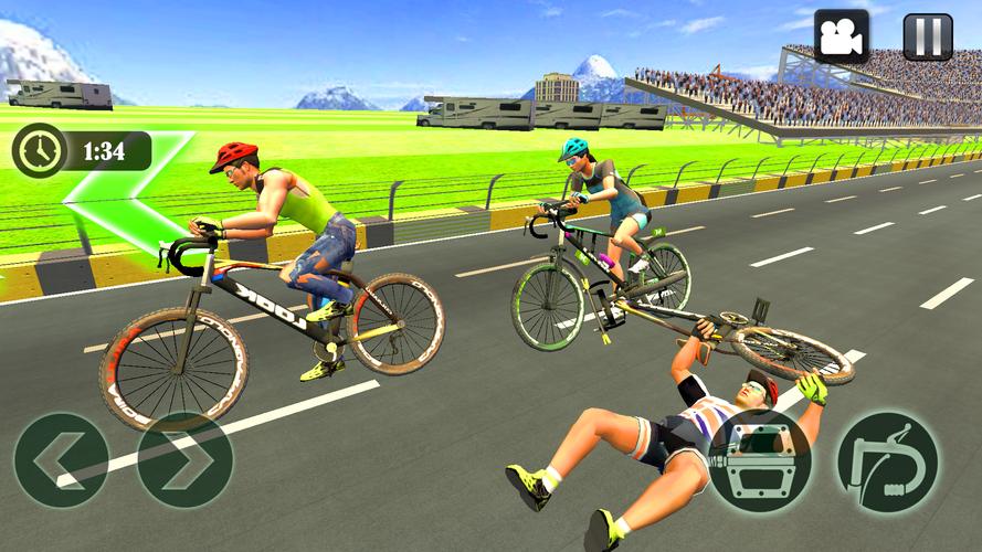 Cycle Race Game Cycle Stunt captura de pantalla 3