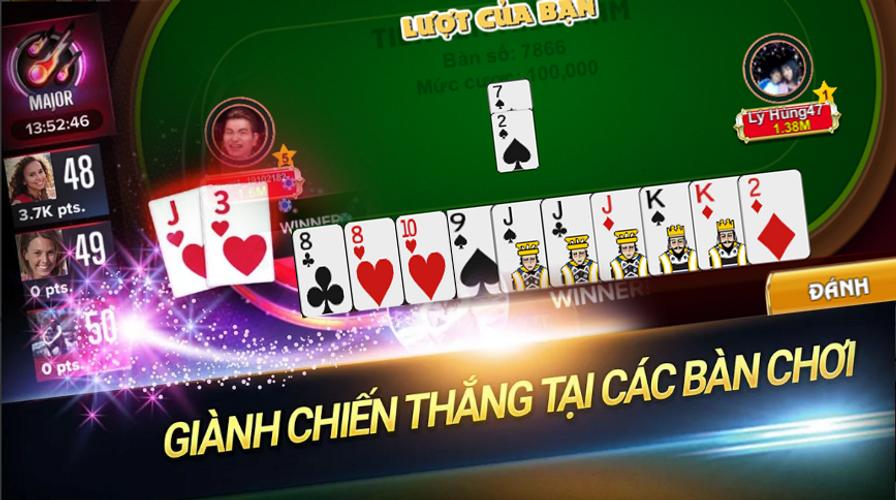 Vip777 Phỏm: Tá Lả Online屏幕截圖2