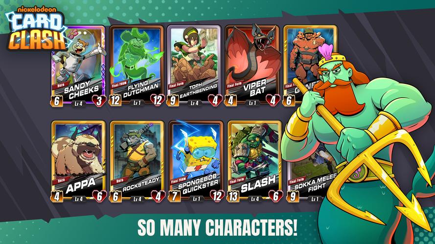 Nickelodeon Card Clash स्क्रीनशॉट 2