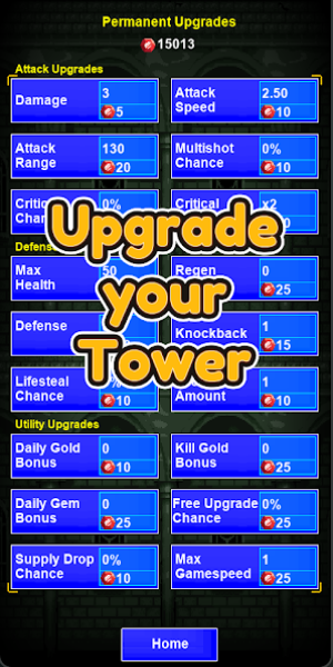 Lone Tower Roguelike Defense MOD ကိုဖန်သားပြင်2
