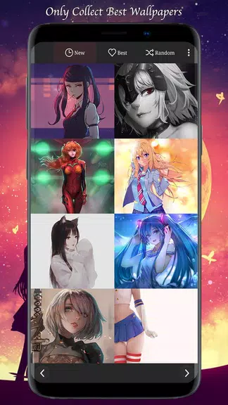 Sexy Anime Girls HD 4K Wallpapers(Manga Comic)屏幕截圖1