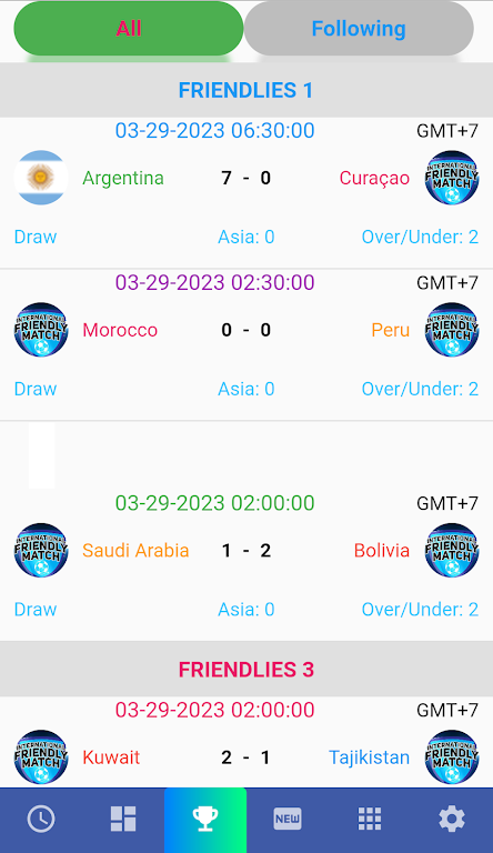 Friendly Matches 2024 ကိုဖန်သားပြင်2