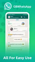 ภาพหน้าจอ Apk GbWhatsapp 1