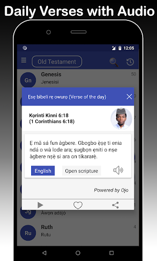 Yoruba & English Bible - With Full Offline Audio Capture d’écran2
