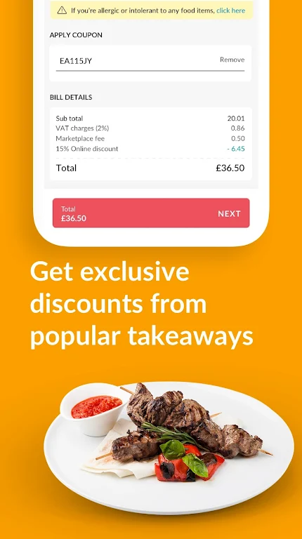 Foodhub - Online Takeaways应用截图第3张