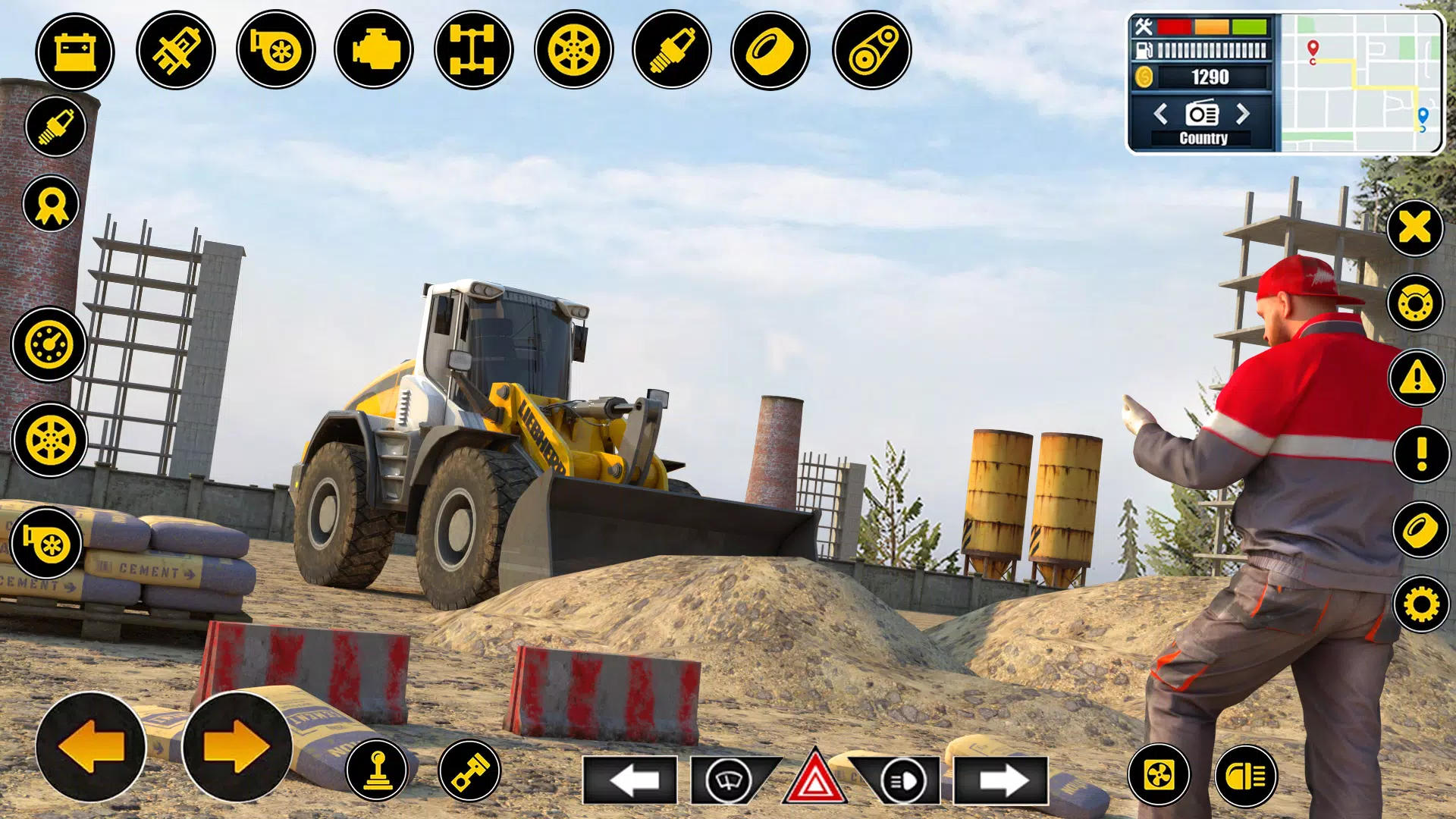 3D City Road Construction Game Screenshot 2
