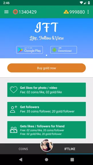 Likes & followers for Instagram应用截图第2张