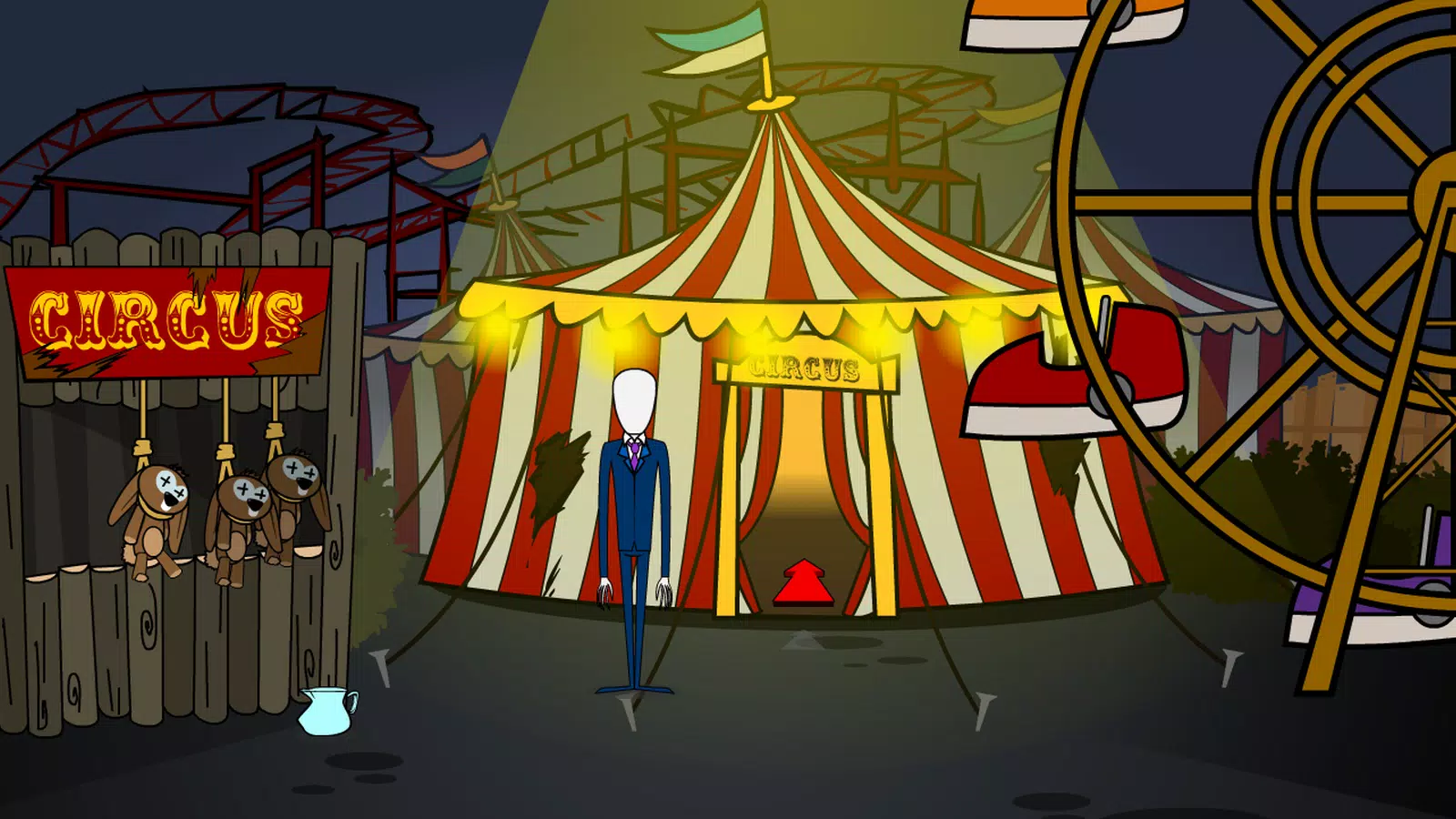 Slender Guy Saw Trap captura de pantalla 1