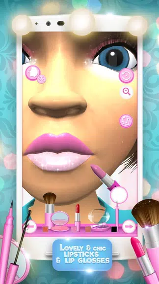 3D Makeup Games For Girls ekran görüntüsü 4