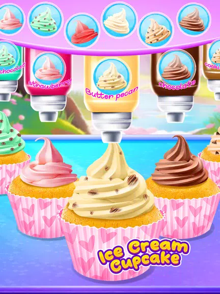 ภาพหน้าจอ Cupcake Maker: Unicorn Cupcake 4