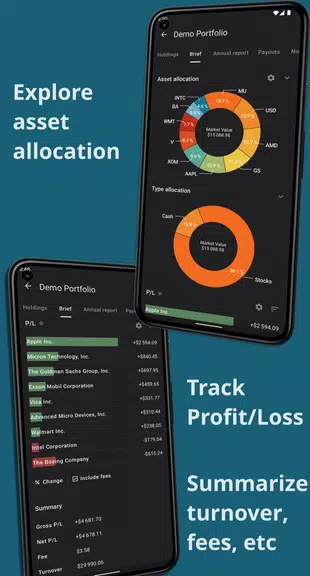 Investing portfolio tracker Capture d’écran 3