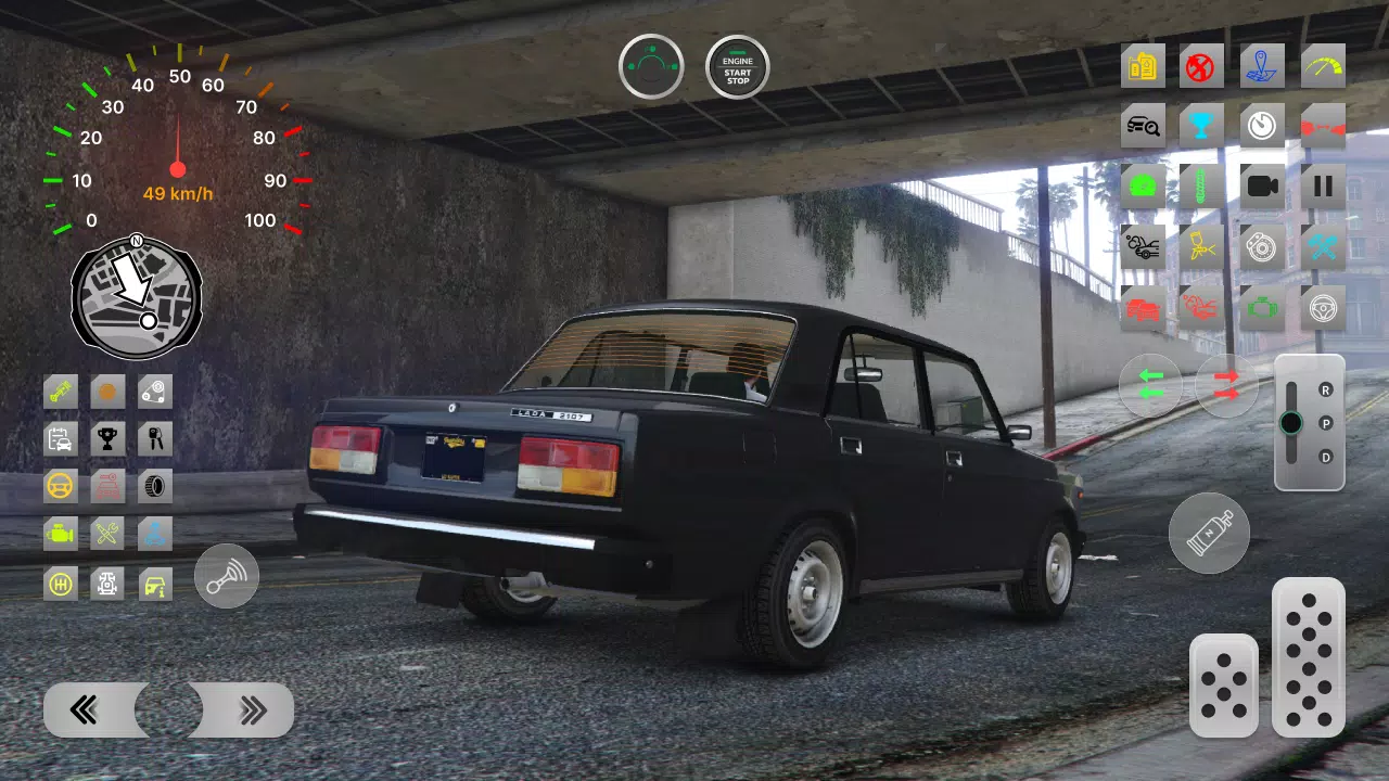 VAZ 2107 Simulator: Drift Lada экрана 3