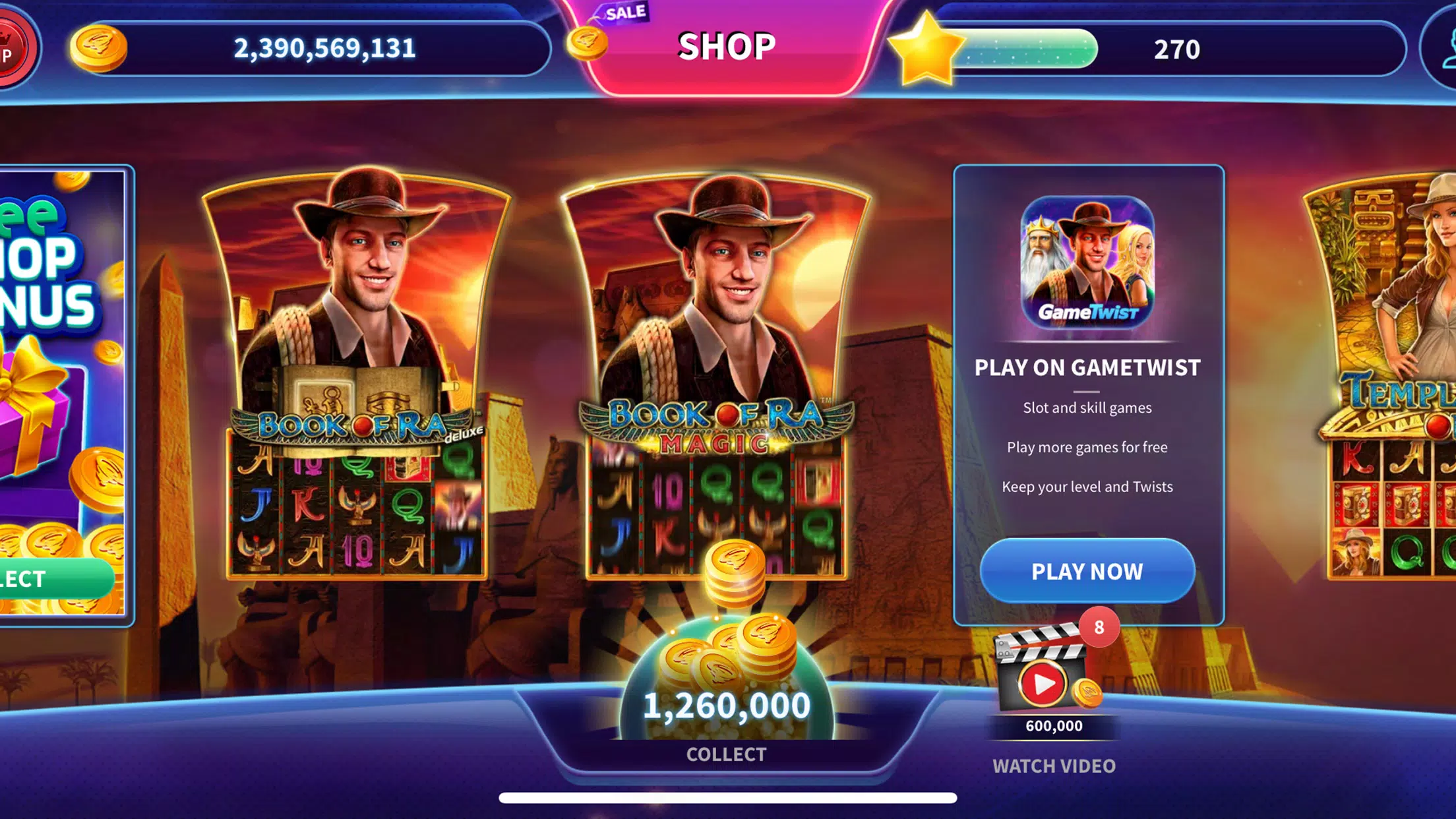 Book of Ra™ Deluxe Slot ကိုဖန်သားပြင်2