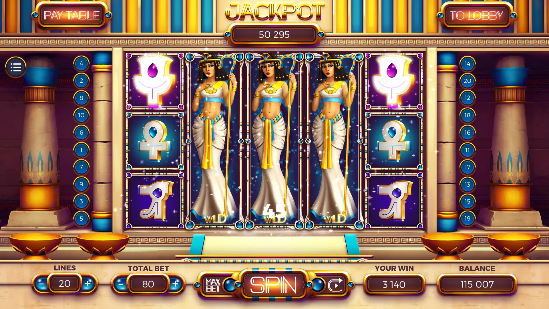 ภาพหน้าจอ Gold Voyage Slots casino games 3