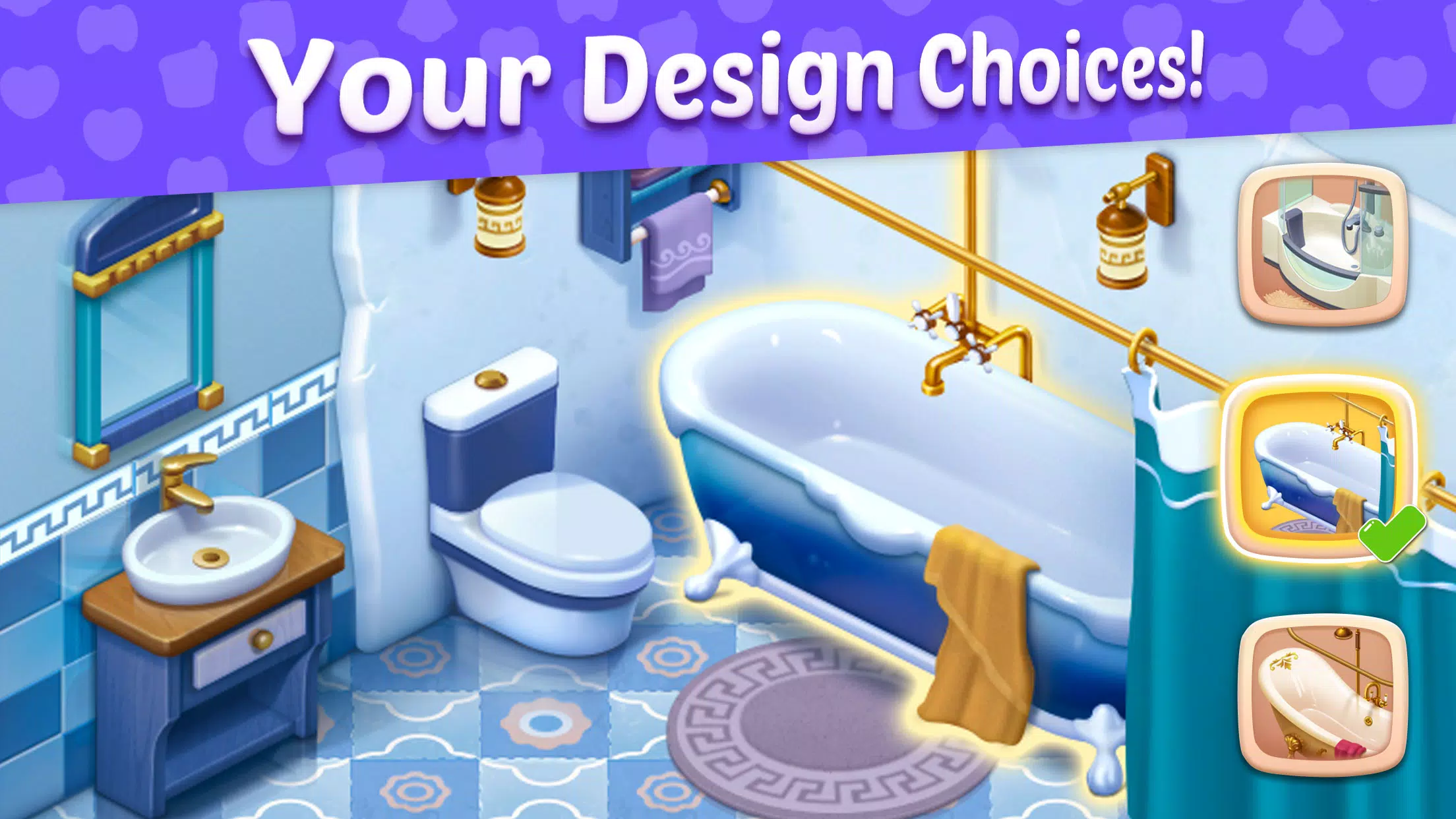 ภาพหน้าจอ Baby Manor: Home Design Dreams 2