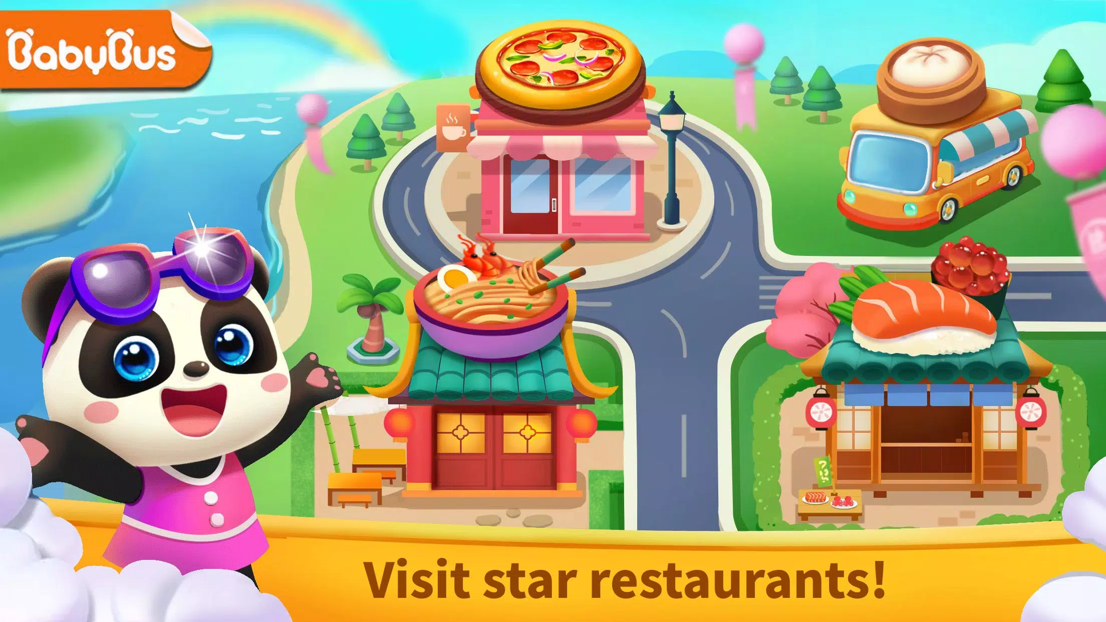 Little Panda: Star-Restaurants Screenshot 1