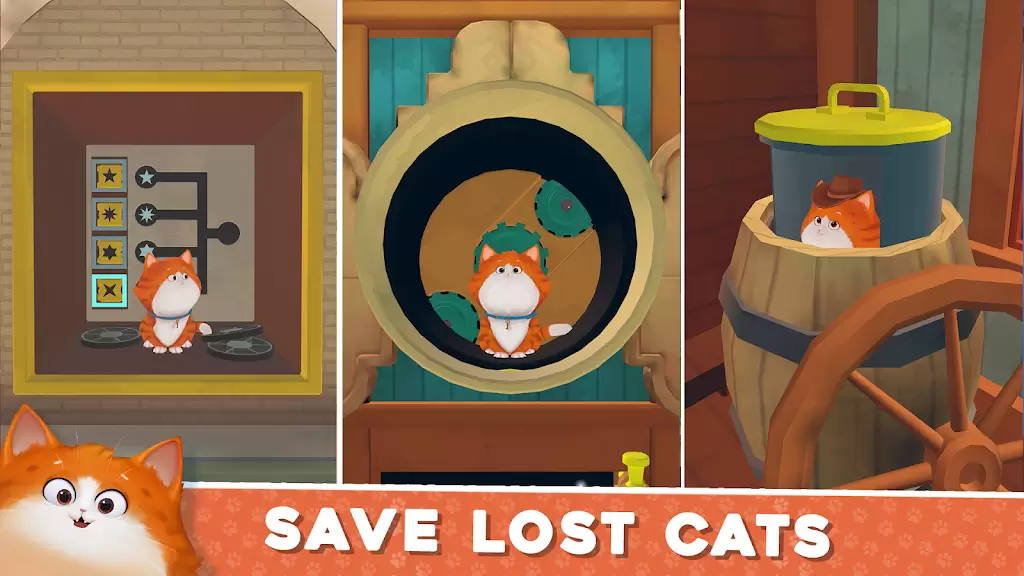 Cats in Time - Relaxing Puzzle 스크린 샷 2