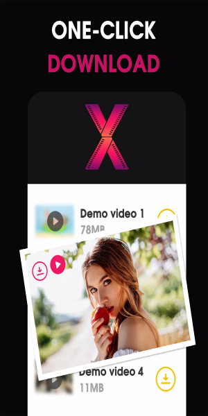 X Sexy Video Downloader 스크린 샷 1