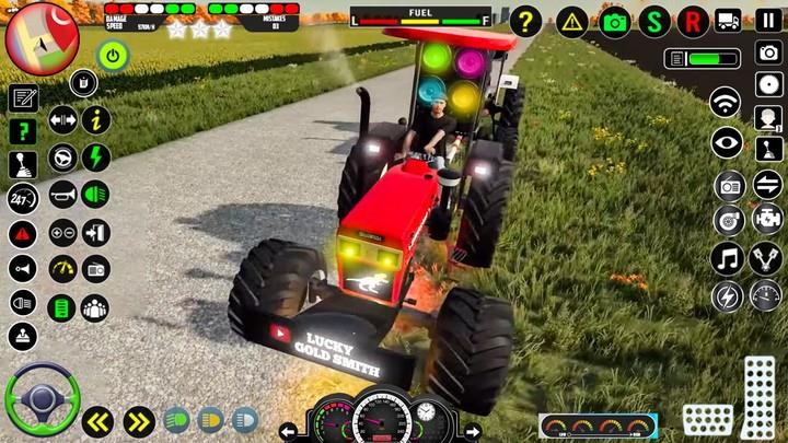 Real Farm Indian Tractor Game屏幕截圖2