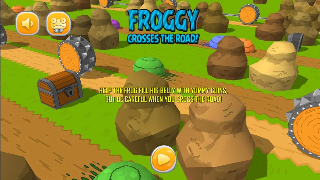 Jumppy Frog Cross Forest স্ক্রিনশট 1