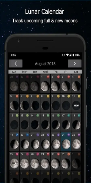 Phases of the Moon Pro ảnh chụp màn hình 3